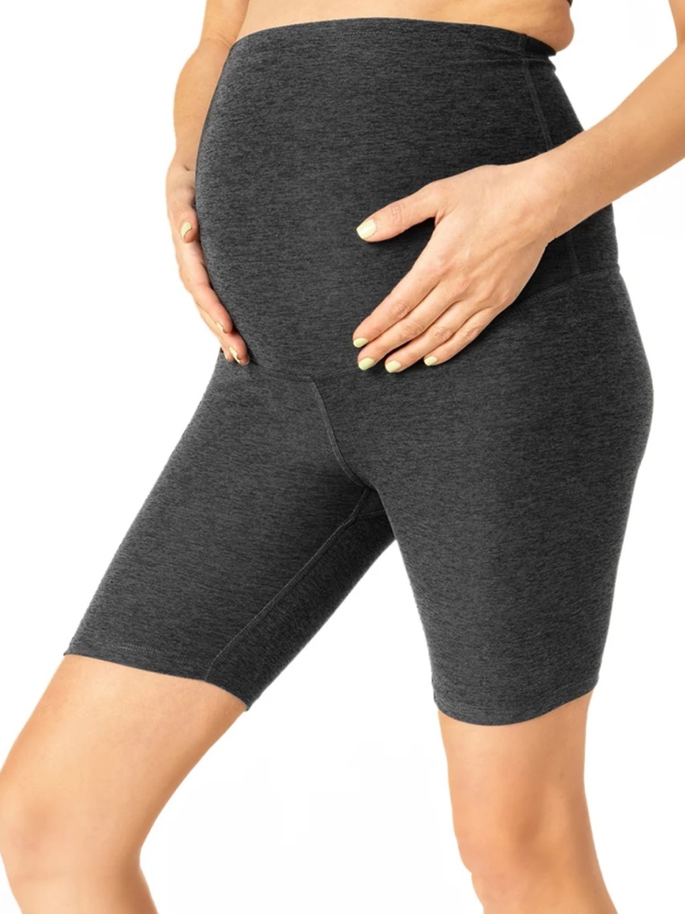 Beyond Yoga Spacedye Love the Bump Maternity Biker Shorts